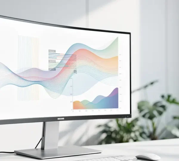 Digitale Analysedashboard zeigt verschiedene Bounce-Rate-Metriken und Nutzerverhalten-Daten