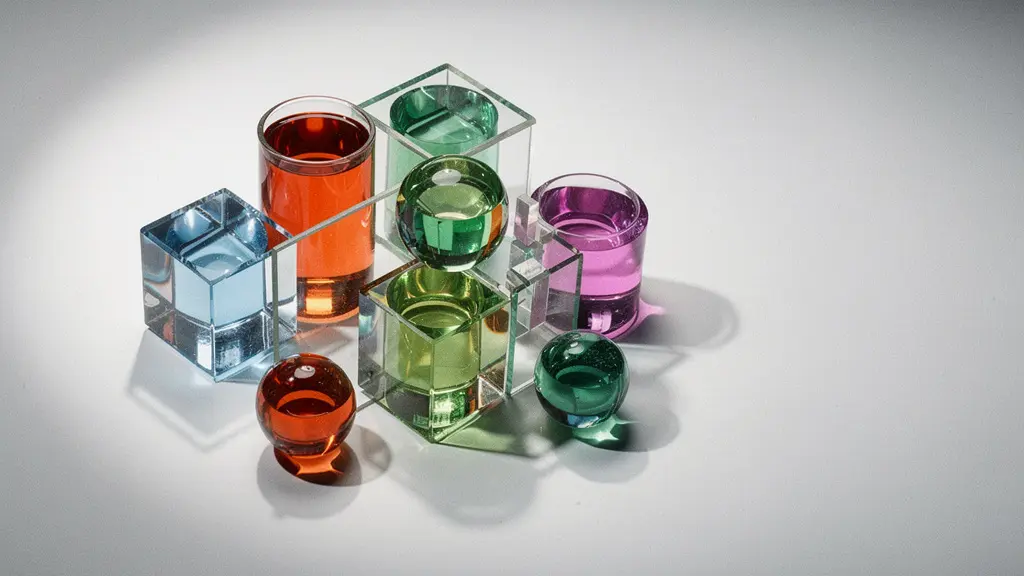 Detaillierte Darstellung verschiedener Kundensegmente durch geometrische Formen und Verbindungen