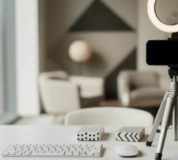 Professionelle Videoproduktion mit Smartphone für LinkedIn-Content